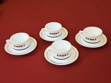 4 Tasses et Dessous de tasses