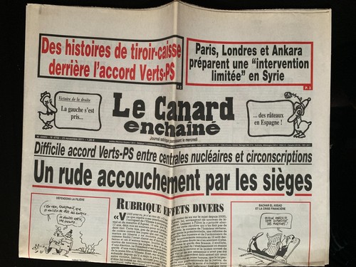 Canard enchainé - canard,