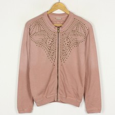 Pull femme NAPAPIJRI taille S coton polyester fermeture éclair intégrale...