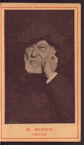 Carte portrait henner - carte,