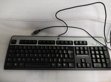Clavier filaire Azerty HP connexion  USB ,modèle KU-0316 