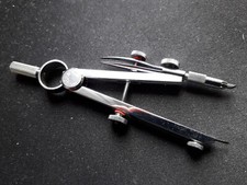 COMPAS BALUSTRE " KERN SWIZERLAND" -NEUF-pt. model-H= 10 mm -encre & crayon