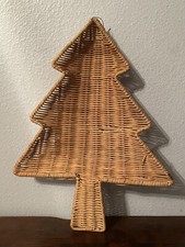 Christmas Tree Shaped Wicker