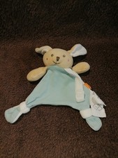 Doudou lapin bleu - doudou,