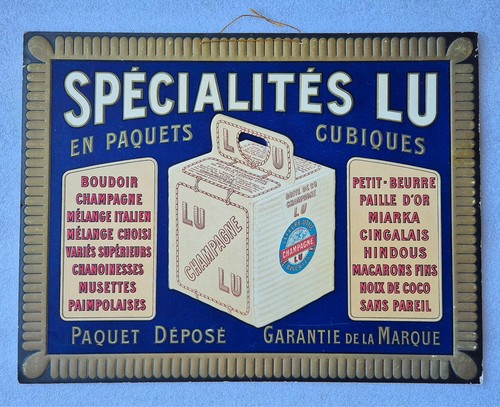 Rare carton publicitaire - carton,