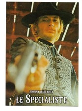 JOHNNY HALLYDAY carte postale ATHQ 352 LE SPECIALISTE