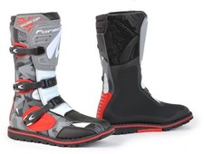 Bottes de moto Trial Forma BOULDER COMP Camo/Red/White/Grey