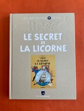 HERGE TINTIN - LE SECRET DE LA LICORNE - ARCHIVES ATLAS COMME NEUF