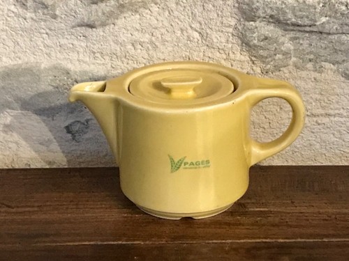 Ancienne théière verveine - ancienne, "verveine