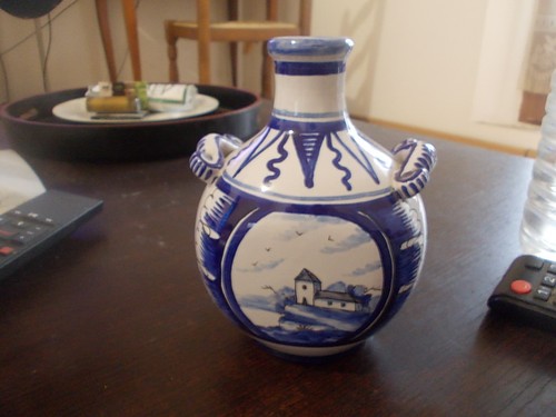 Vase faiencerie georges nevers - faiencerie,