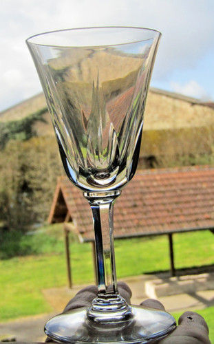 Verres vin rouge cristal - a,