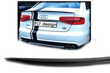 Noir Slim Spoiler Convient pour Audi A4, Sportifs Optique, Optique Tuni