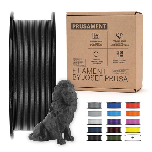 Prusa galaxy filament - filament, noir
