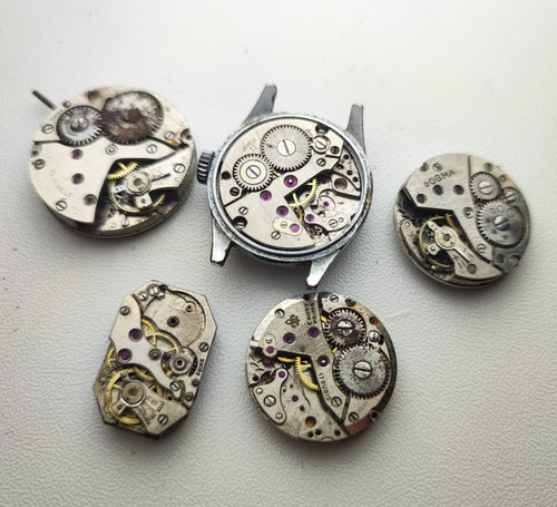 Watch lot movement - for, parts