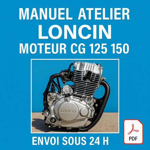 Manuel atelier loncin 125 - manuel,
