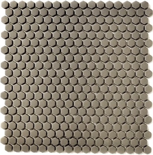 Mosaïque hexagonal crème mat - mosaïque,