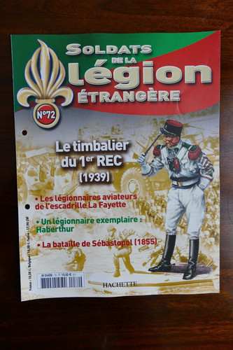 Fascicule legion etrangere - legion,