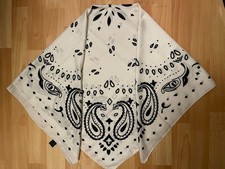 *NEUF* Foulard carré écru