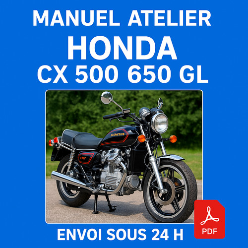 Manuel atelier honda 500 - manuel,