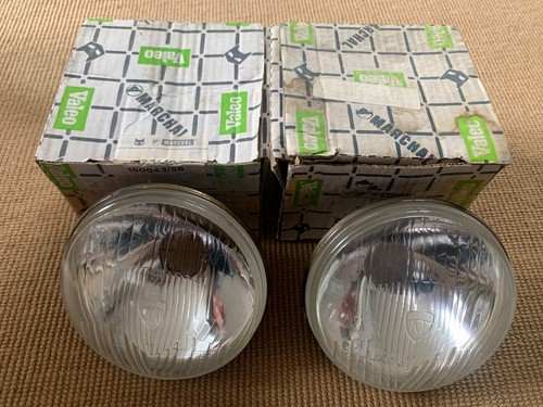 Deux optiques phare marchal - optiques, de