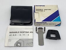 Adaptateur Viseur OLYMPUS Variable Dioptric Adapter +2-4 Appareil Photo Serie IS