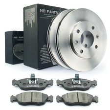 Disques de Frein 247mm Plaquettes Avant pour Citroen Saxo Xsara Peugeot 106 II