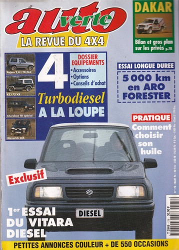 Auto verte 178 - auto, vitara