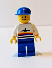 Lego City Figurine air005 Airport Worker Avion Employé Aéroport - 1990