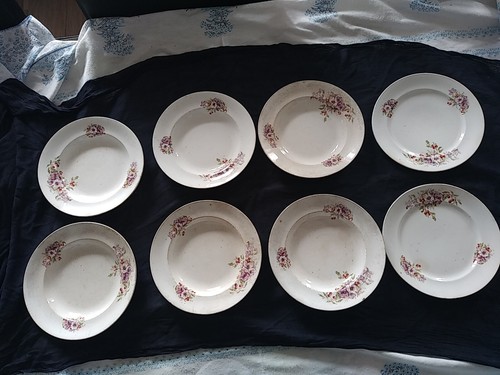 Assiettes creuses plates - 6,