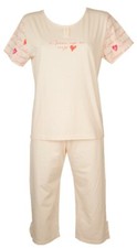 Pyjamas femme manches courtes