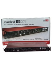 Focusrite Scarlett 18i20 2e génération interface audio 18 entrées seconde main