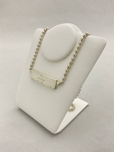 Collier chaîne boule plaque