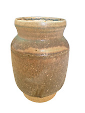 vase terre cuite   puisaye la borne marque a identifier vintage poterie