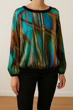 Blouse fluide imprimée