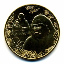41 BEAUVAL Zoo, Gorilles, 2020, Monnaie de Paris