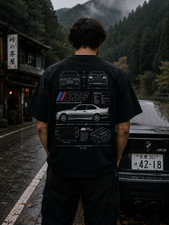 Bmw e36 shirt oversize - bmw, t-shirt