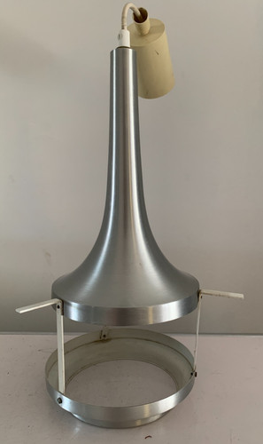 Lustre vintage chrome alu - lustre,