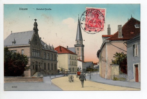 Dieuze duss moselle cpa - dieuze,