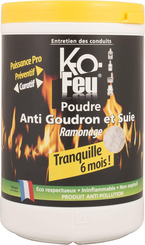Poudre anti goudron et suie - goudron,