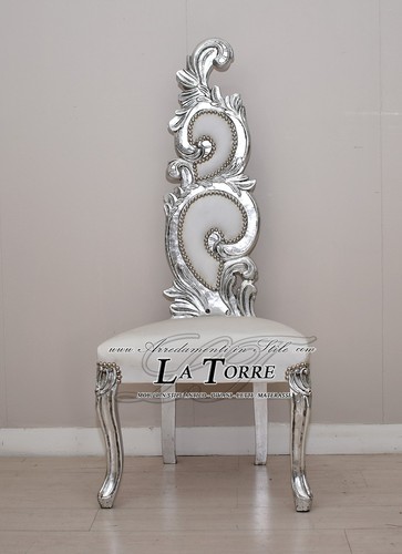 Fauteuil trône baroque sedia - baroque,