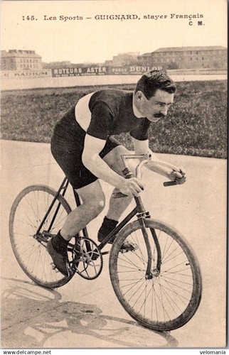 S18127 cpa cyclisme - s18127, guignard