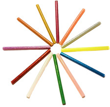 Bâtons colle multicolore - bâtons,