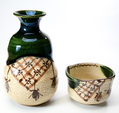 Bouteille tasse saké - et,