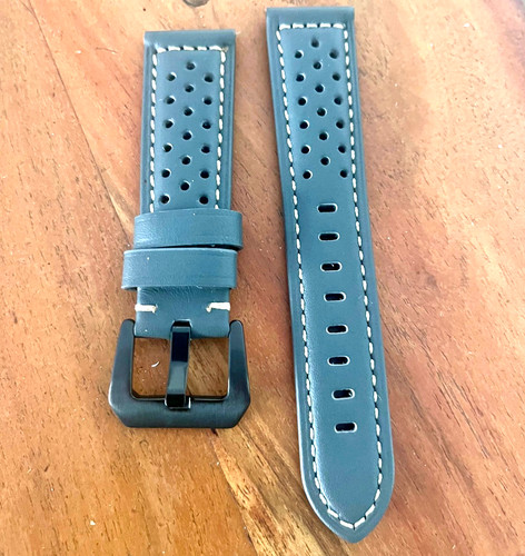 Bracelet cuir gris compatible - cuir,