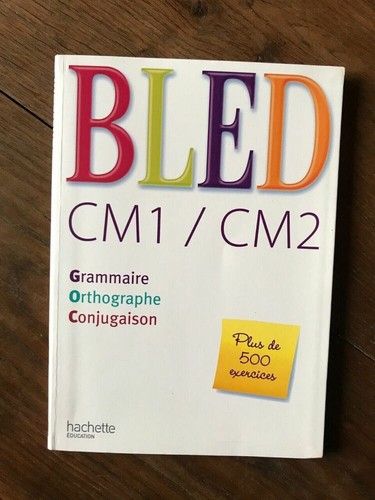 Bled cm1 cm2 - bled, grammaire