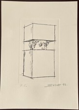 SOSNO- Rare GRAVURE originale