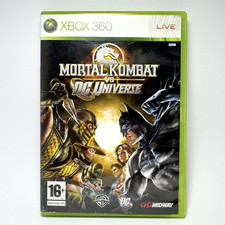 Mortal Kombat Vs DC Universe Xbox 360 – Jeu ITALIEN PAL Complet RARE