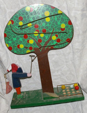 ancien jeux du pommier en bois