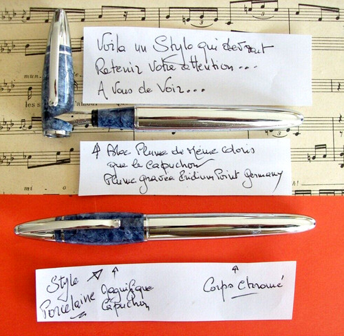 Gros stylo plume capuchon - stylo,