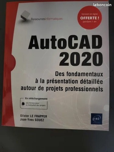 Livre autocad 2020 ressources - livre,